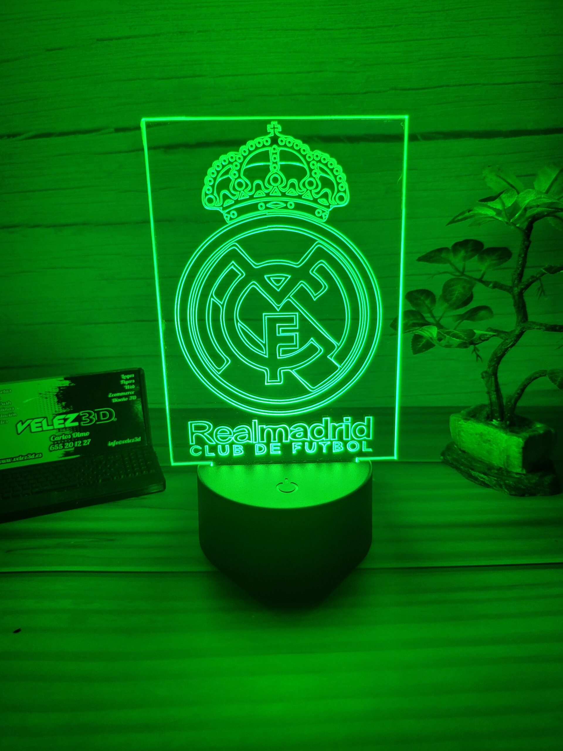Lámpara LED · Real Madrid