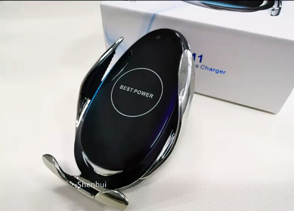 Cargador movíl coche wireless con motor ajustable - Imagen 11