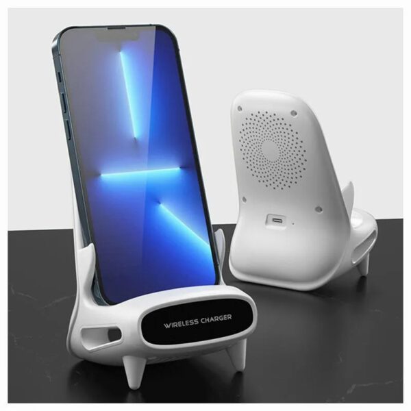 Soporte Cargador Inalámbrico Amplificador pasivo - Imagen 19