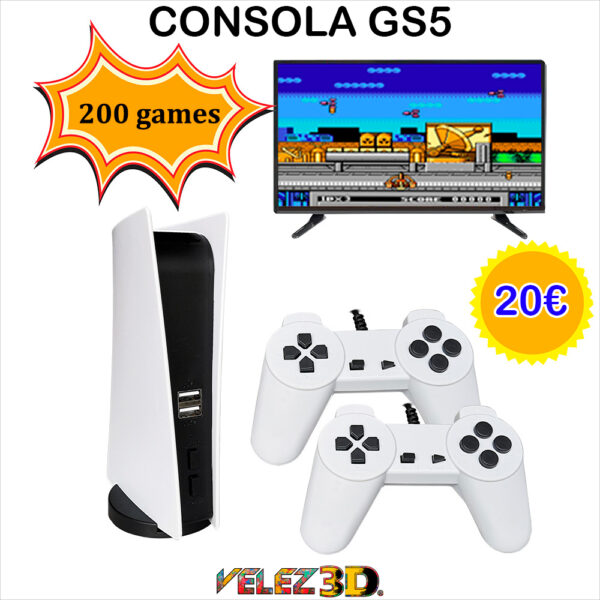 CONSOLA GS5 + 2 MANDO