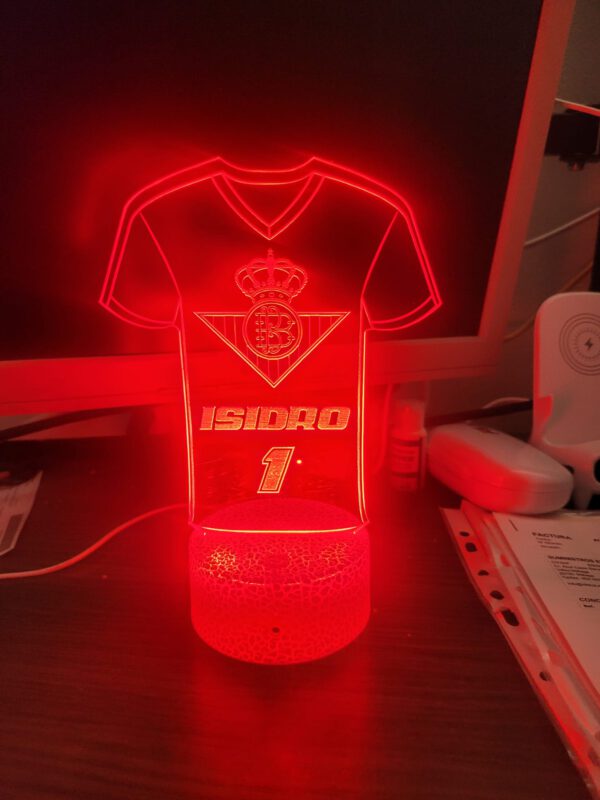 Lámpara Led CAMISETA FUTBOL - Imagen 3