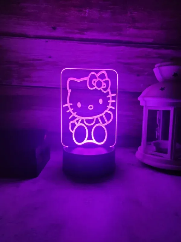 Lámpara Hello Kitty 3