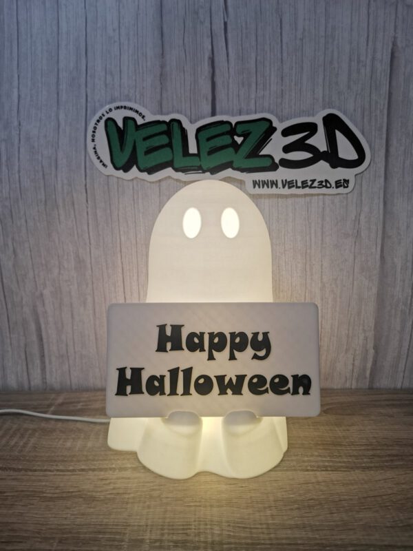 Lámpara escritorio fantasma halloween - Imagen 3
